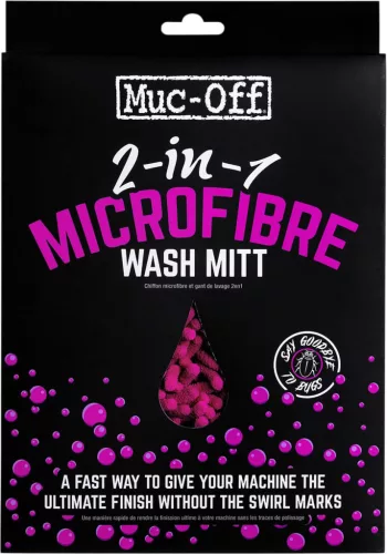 Mănușă spălare microfibră 2-în-1 MUC-OFF 20411
