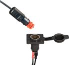 Tecmate Conector Priză Negru