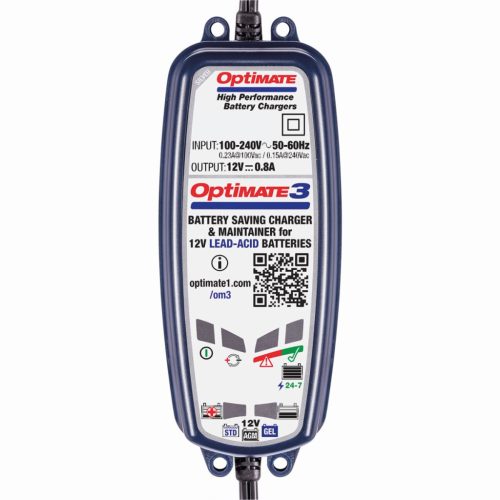 Tester/Redresor Tecmate Optimate 3 Desulfating/Maintainig Charger Tm430