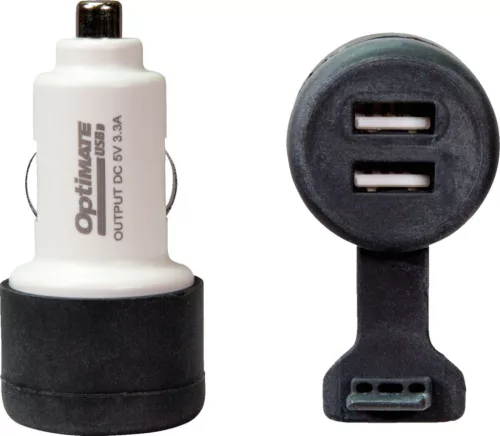 Încărcător rapid dublu USB OptiMate (O106KIT)