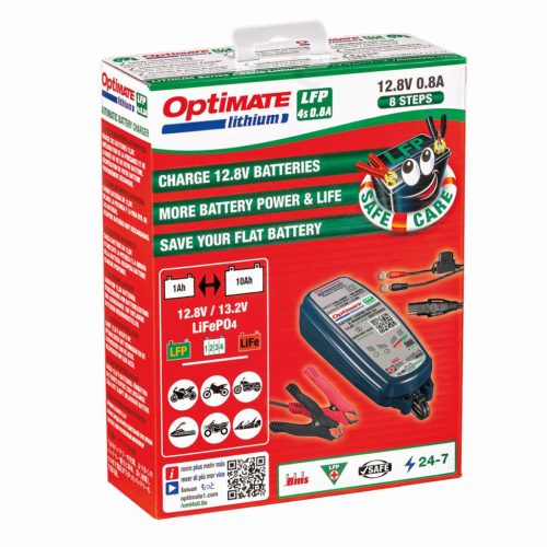 Tecmate-Battery-Charger-Optimate-Lithium-Lfp-4S-0-8A