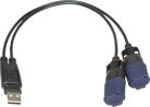USB Y-SPLITTER 2 OUT