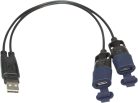 USB Y-SPLITTER 2 OUT
