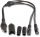 CORD Y-SPLITTR SAE TO 2.5