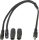 CORD Y-SPLITTR 2.5 TO 2.5