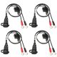 CORD O1 4PACK 1/4 RNG