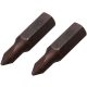 TOOL JIS CROSS BIT #1 2PK