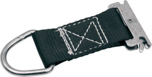 Strap E-Track 7" Blk