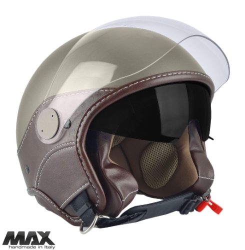 Casca Max Helmets DJDV06 LS Vision SV maro Genesi mat - 100% MADE IN ITALY - Maro mat