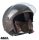 Casca Max Helmets DJDV06 LS Vision SV negru mat/maro - 100% MADE IN ITALY - Negru mat/maro