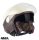 Casca Max Helmets DJDV06 LS Vision SV crem lucios/negru - 100% MADE IN ITALY - Crem lucios/maro