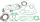 Kit garnituri complet Athena P400210850250