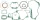 Kit garnituri complet Athena P400210850255