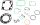 GASKET KIT TOP END KAW ATHENA P400250600252