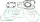 Kit garnituri complet Athena P400250850252/1