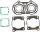 Kit garnituri chiulasă Athena P400485600351/2