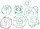 Kit garnituri complet Athena P400485850125