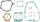 Kit garnituri complet Athena P400485850205