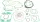 Kit garnituri complet Athena P400485850254