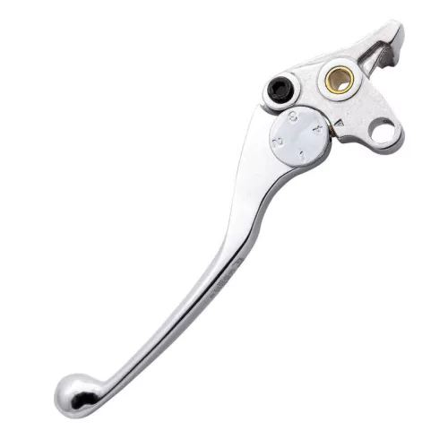 Manetă stânga Highsider tip OE cu omologare ABE argintiu pentru Kawasaki ZXR 750 / ZXR 750 R etc., Yamaha XJR 401-3201