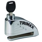 Blocator De Disc Cu Alarma Si Cablu Memo Trimax 10Mm Pin Crom