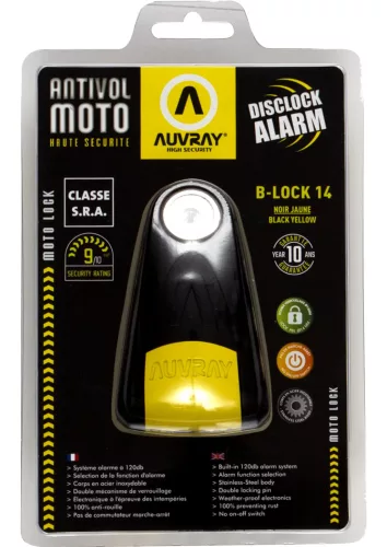 Antifurt disc SRA cu Alarmă Auvray BLA14BYCAUV