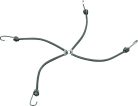 Bungee Cord Blk 24"4 Hook