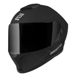 Casca Bogotto Phantom Fiberglass negru mat