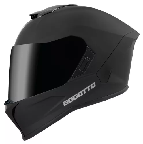 Casca Bogotto Phantom Fiberglass negru mat