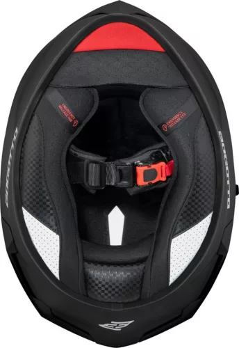 Casca Bogotto Phantom Fiberglass negru mat