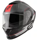 Casca Bogotto Phantom Combo Carbon negru/rosu/alb