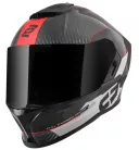 Casca Bogotto Phantom Combo Carbon negru/rosu/alb