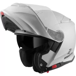 Casca Flip-up Bogotto H271 argintiu mat