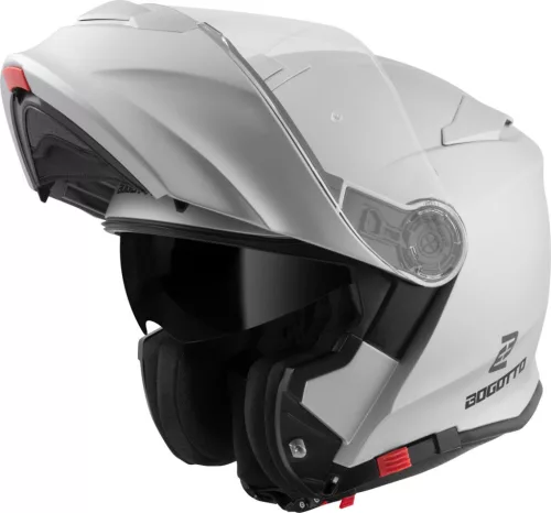 Casca Flip-up Bogotto H271 argintiu mat