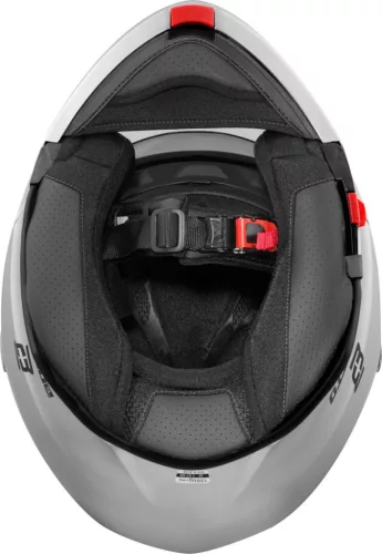 Casca Flip-up Bogotto H271 argintiu mat