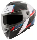 Casca Flip-up Bogotto FF404 Ezion negru/alb/rosu/albastru