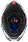 Casca Flip-up Bogotto FF404 Ezion negru/alb/rosu/albastru