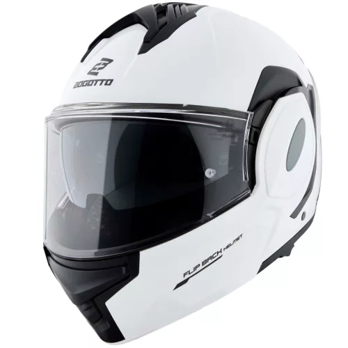 Casca Flip-back Bogotto FS-X600 alb