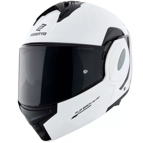 Casca Flip-back Bogotto FS-X600 alb