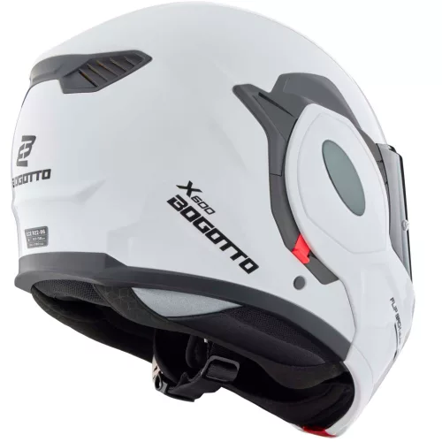 Casca Flip-back Bogotto FS-X600 alb