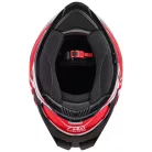 Casca Berik FF871 Mapuro alb/rosu fluo/negru