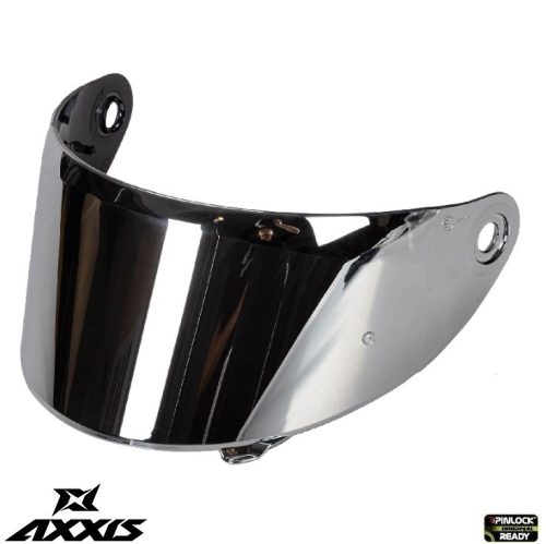 Viziera argintie (tip oglinda) Casca Axxis Draken S tip MT-V-18C compatibil cuul nou de casca Axxis Draken S