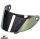 Viziera iridium tenta verde Casca Axxis Draken S tip MT-V-18C compatibil cuul nou de casca Axxis Draken S
