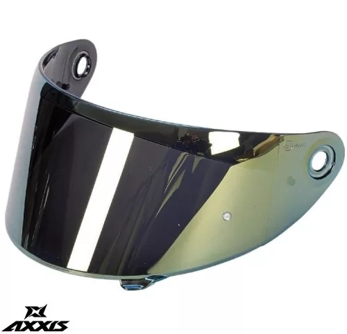 Viziera iridium - tenta verde casca integrala Axxis Draken S