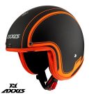 Casca Axxis Hornet Sv Royal A4 Portocaliu Fluor Mat