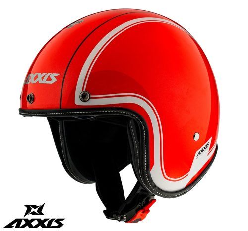 Casca Axxis Hornet SV Royal A5 rosu lucios - Rosu lucios