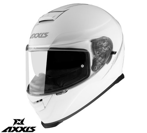 Casca Axxis Eagle Sv A0 Alb Lucios