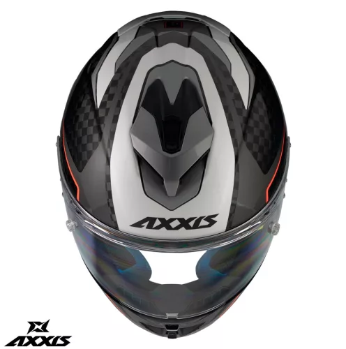 Casca Axxis Cobra Rage A2 gri lucios carbon