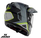 Casca Axxis Wolf Ds Roadrunner B2 Gri Lucios