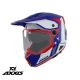 Casca Axxis Wolf DS Roadrunner C7 albastru mat 